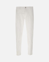 RE-HASH Pantaloni "Mucha Chinos" WHITE Uomo 