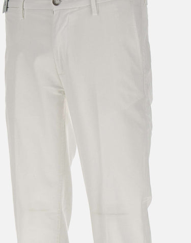 RE-HASH Pantaloni "Mucha Chinos" WHITE Uomo 