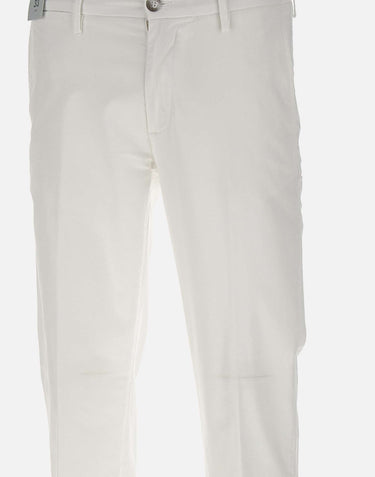 RE-HASH Pantaloni "Mucha Chinos" WHITE Uomo 