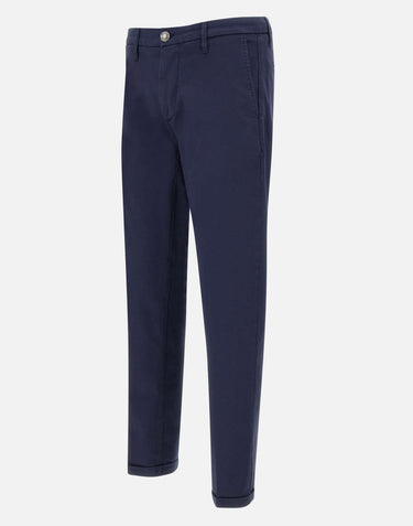 RE-HASH Pantaloni "Mucha Chinos" in cotone BLUE Uomo 