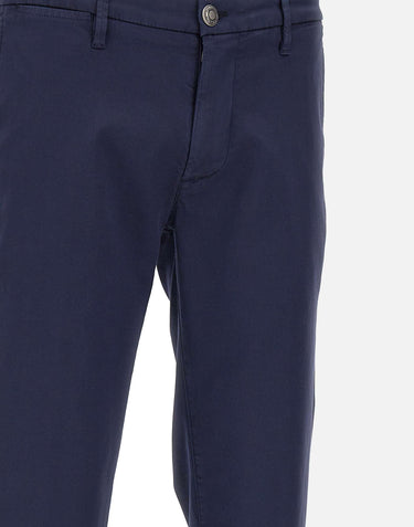 RE-HASH Pantaloni "Mucha Chinos" in cotone BLUE Uomo 