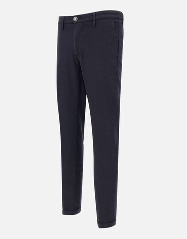 RE-HASH Pantaloni "Mucha Chinos" BLUE Uomo 