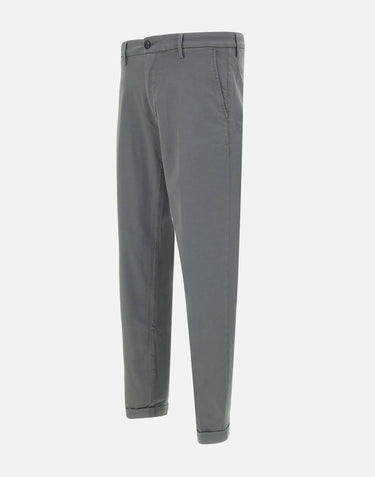 RE-HASH Pantaloni "Mucha Chinos" GREY Uomo 