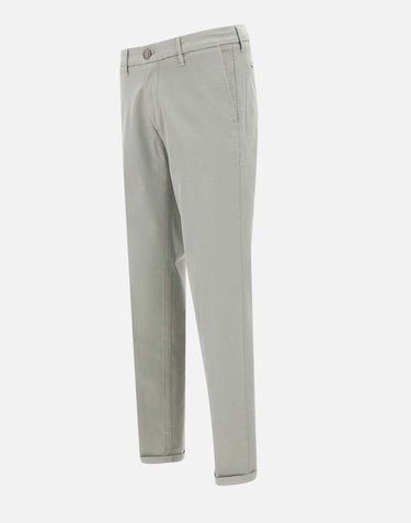 RE-HASH Pantaloni "Mucha Chinos" GREY Uomo 