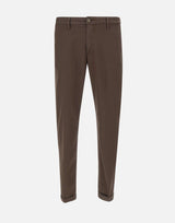 RE-HASH Pantaloni "Mucha Chinos" BROWN Uomo 