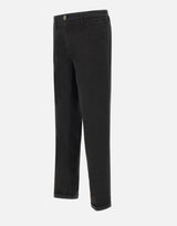 RE-HASH Pantaloni "Mucha Chinos" in  cotone BLACK Uomo 