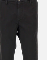 RE-HASH Pantaloni "Mucha Chinos" in  cotone BLACK Uomo 