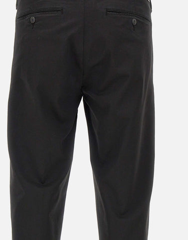 RE-HASH Pantaloni "Mucha Chinos" in  cotone BLACK Uomo 