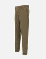 RE-HASH Pantaloni "Mucha chinos" BROWN Uomo 