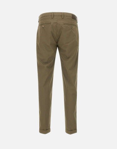 RE-HASH Pantaloni "Mucha chinos" BROWN Uomo 