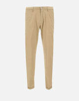 RE-HASH Pantaloni "Mucha Chinos" in cotone stretch BEIGE Uomo 