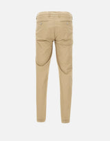 RE-HASH Pantaloni "Mucha Chinos" in cotone stretch BEIGE Uomo 