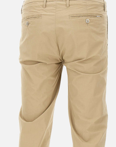 RE-HASH Pantaloni "Mucha Chinos" in cotone stretch BEIGE Uomo 