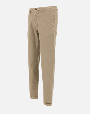 RE-HASH Pantaloni "Mucha chinos" in cotone stretch BEIGE Uomo 