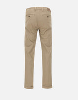 RE-HASH Pantaloni "Mucha chinos" in cotone stretch BEIGE Uomo 