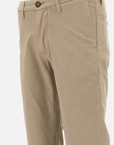 RE-HASH Pantaloni "Mucha chinos" in cotone stretch BEIGE Uomo 