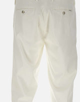 RE-HASH Pantaloni "Michelangelo chinos" WHITE Uomo 