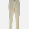 RE-HASH Pantaloni "Marc-El" BEIGE Uomo 