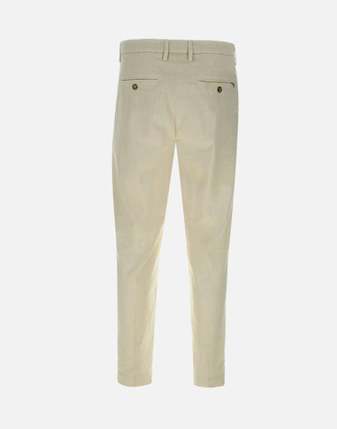 RE-HASH Pantaloni "Marc-El" BEIGE Uomo 