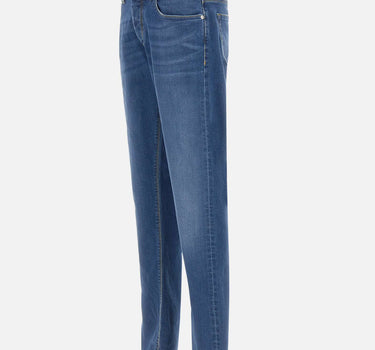 RE-HASH Jeans cimosati "Rubens-B" BLUE Uomo 