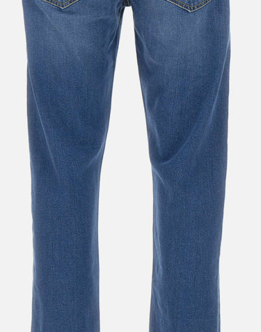 RE-HASH Jeans cimosati "Rubens-B" BLUE Uomo 