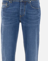 RE-HASH Jeans cimosati "Rubens-B" BLUE Uomo 