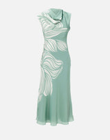 Abito midi "Lalisa" 26011561 SAGE REBECCA VALLANCE 
