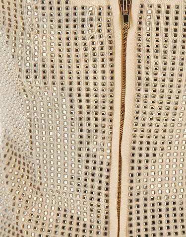 RETROFETE Top "Marzia Embellished" WHITE Donna 