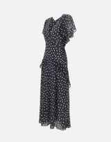 Abito in seta "Evie" 0100000922506493 NAVY RIXO 