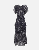 Abito in seta "Evie" 0100000922506493 NAVY RIXO 