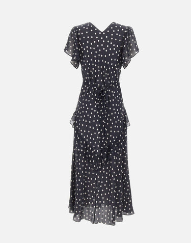 Abito in seta "Evie" 0100000922506493 NAVY RIXO 