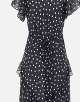 Abito in seta "Evie" 0100000922506493 NAVY RIXO 