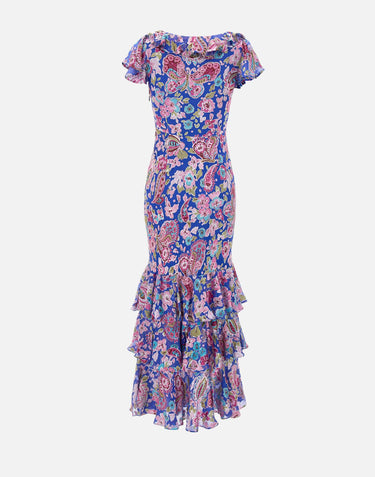 Abito "Amelle" 0100242922607980 BLUE RIXO 