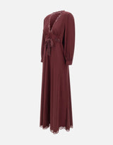 Abito "Adaline" 0100597942507701 MAROON RIXO 