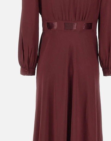 Abito "Adaline" 0100597942507701 MAROON RIXO 