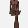 "Sequins Bow Mini Dress" 114881 2910 ROTATE BIRGER CHRISTENSEN 