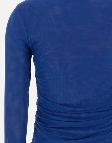 "Mesh ruched top" 114917 1587 ROTATE BIRGER CHRISTENSEN 