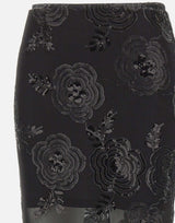 ROTATE BIRGER CHRISTENSEN Gonna midi con paillettes BLACK Donna 