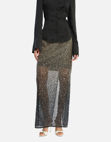 "Beaded Maxi Skirt" 114989 1348 ROTATE BIRGER CHRISTENSEN 