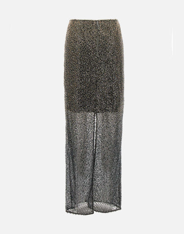 "Beaded Maxi Skirt" 114989 1348 ROTATE BIRGER CHRISTENSEN 