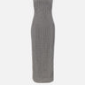 ROTATE BIRGER CHRISTENSEN Abito lungo a tubino con perline GREY Donna 