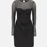 "Satin corset mini dress" 115252 100 ROTATE BIRGER CHRISTENSEN 