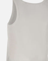 ROTATE BIRGER CHRISTENSEN Canotta con orlo arricciato WHITE Donna 