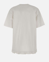 ROTATE BIRGER CHRISTENSEN T-shirt over con volant WHITE Donna 
