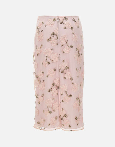 Gonna longuette con paillettes 115362 3077 ROTATE BIRGER CHRISTENSEN 