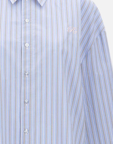 Camicia over in popeline a righe 115366 3082 ROTATE BIRGER CHRISTENSEN 