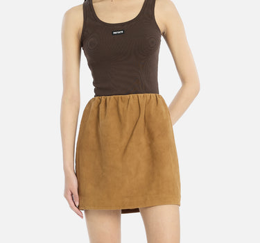 ROTATE BIRGER CHRISTENSEN Canotta basic BROWN Donna 
