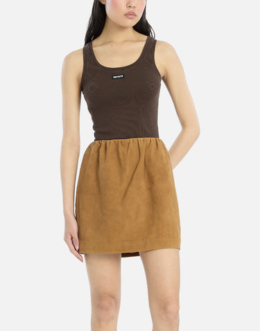 ROTATE BIRGER CHRISTENSEN Canotta basic BROWN Donna 