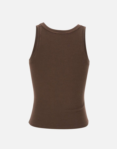 ROTATE BIRGER CHRISTENSEN Canotta basic BROWN Donna 