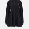 "Slinky Knit Polo Dress" 115488 100 ROTATE BIRGER CHRISTENSEN 